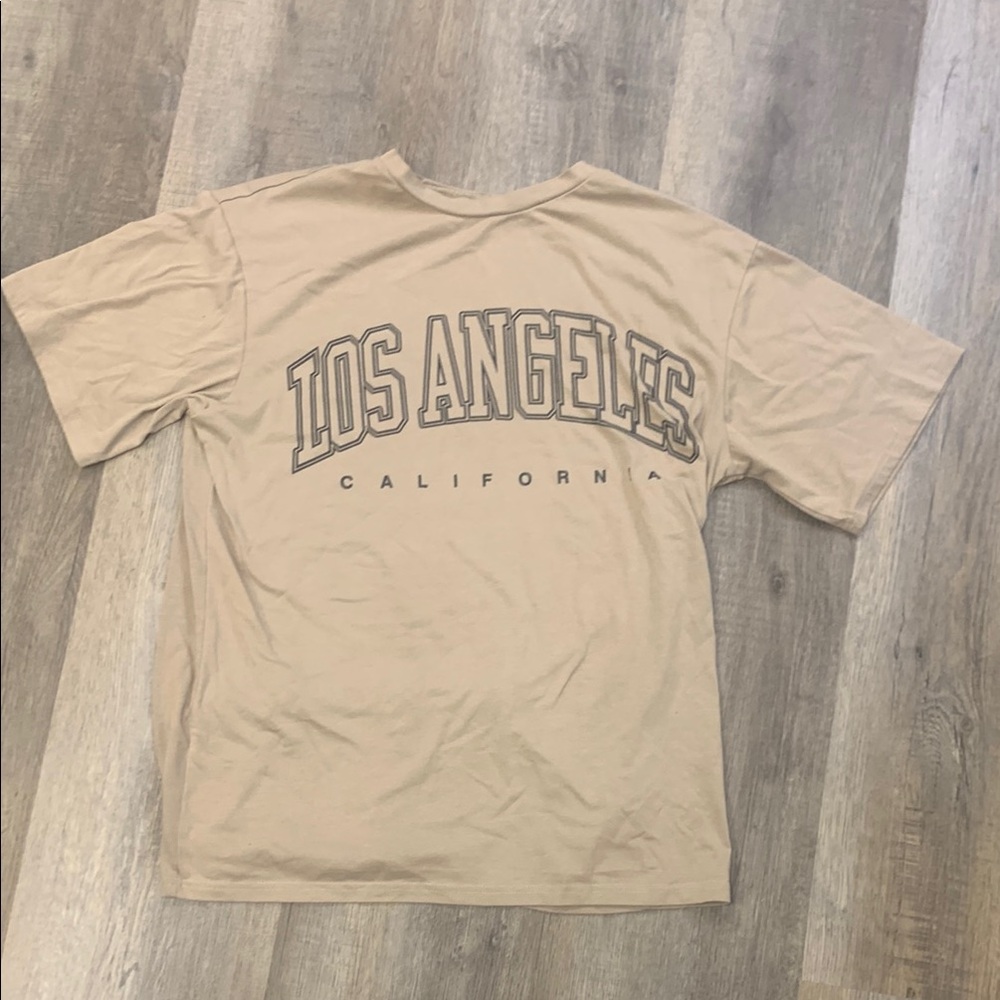 Los Angeles Apparel Tan Short Sleeve Tee